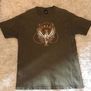 Hurley Army Green T-Shirt